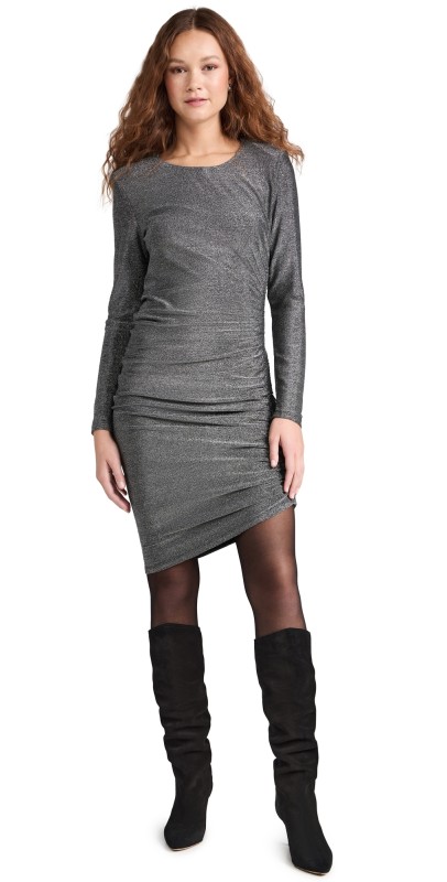 Veronica Beard Jean Cyrus Dress Gunmetal