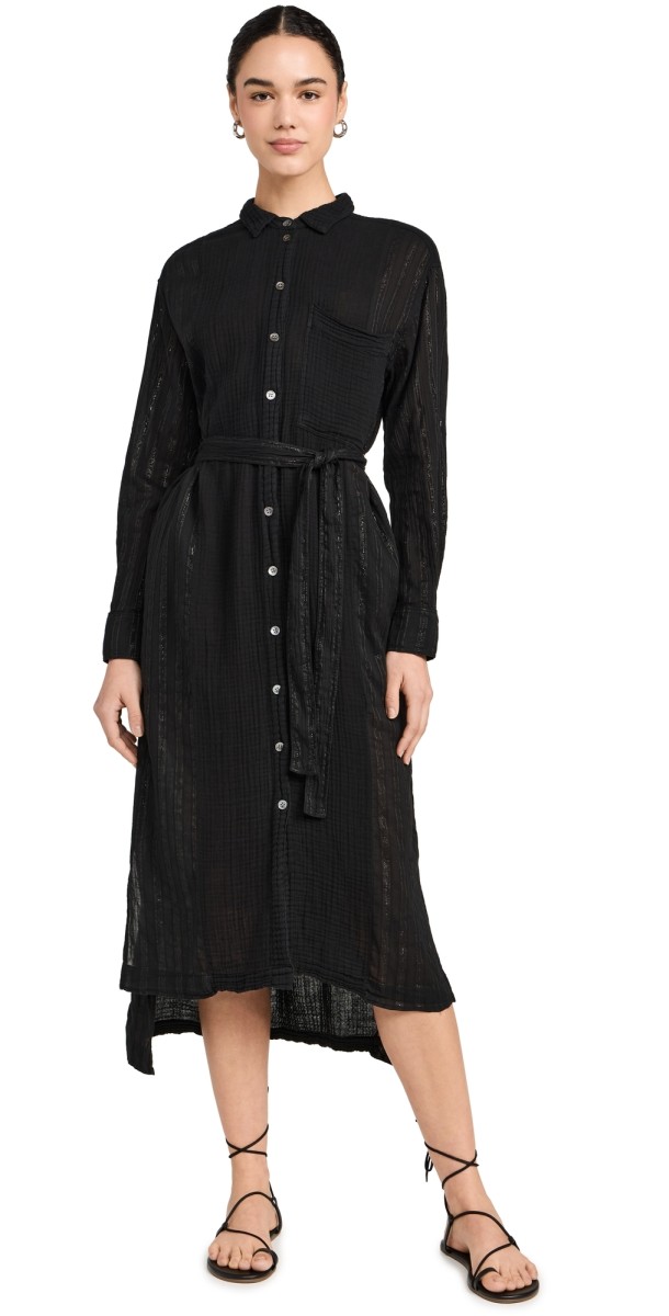 Raquel Allegra Los Feliz Dress Black