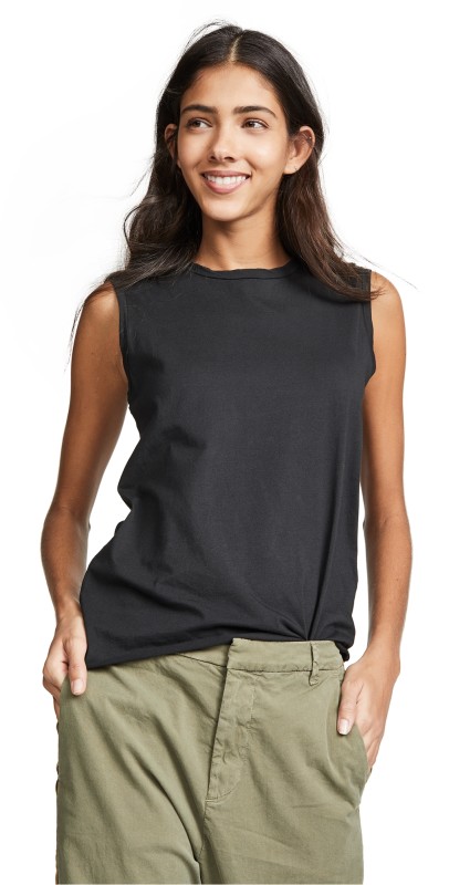 Nili Lotan Muscle Tee Black