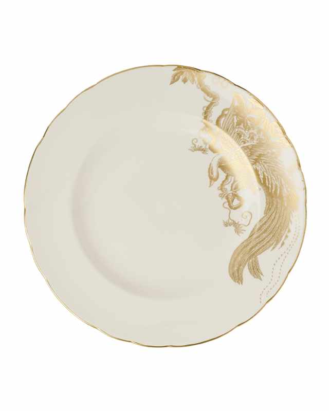 Aves Gold Motif 10" Plate