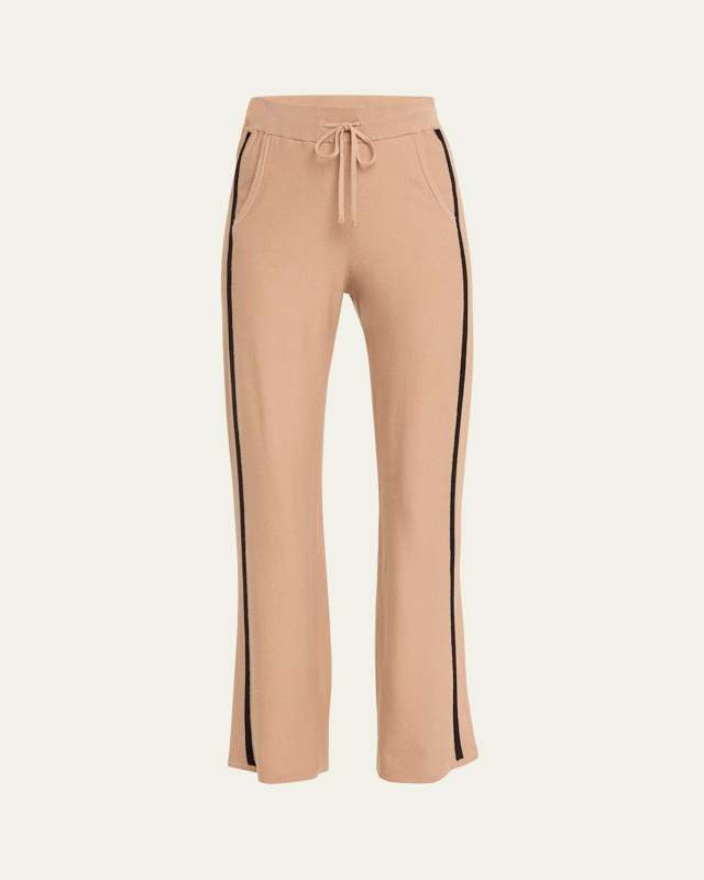 Portola Rib-Knit Drawstring Pants