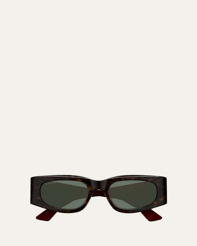 Rectangle Acetate Sunglasses