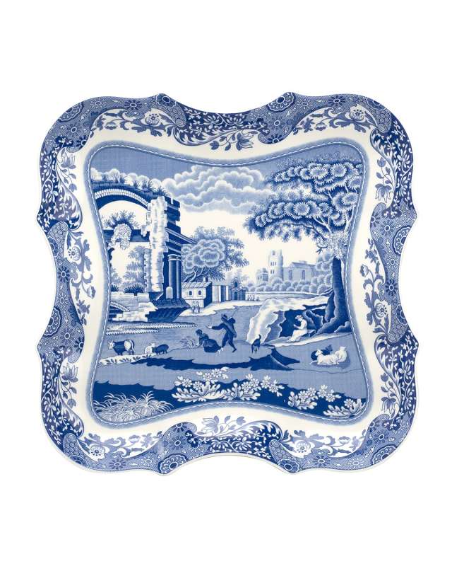 Blue Italian Devonia Tray