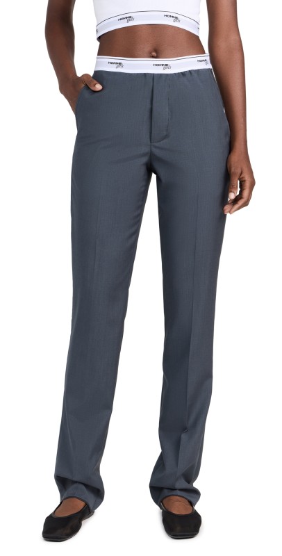 HOMMEGIRLS Classic Pants Gray