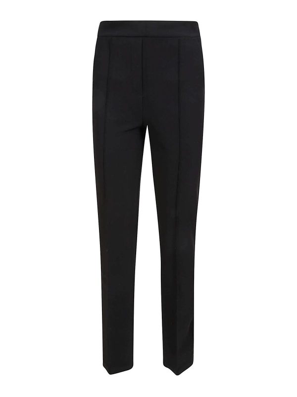 Chiara Boni La Petite Robe Pantalons Décontractés - Noir