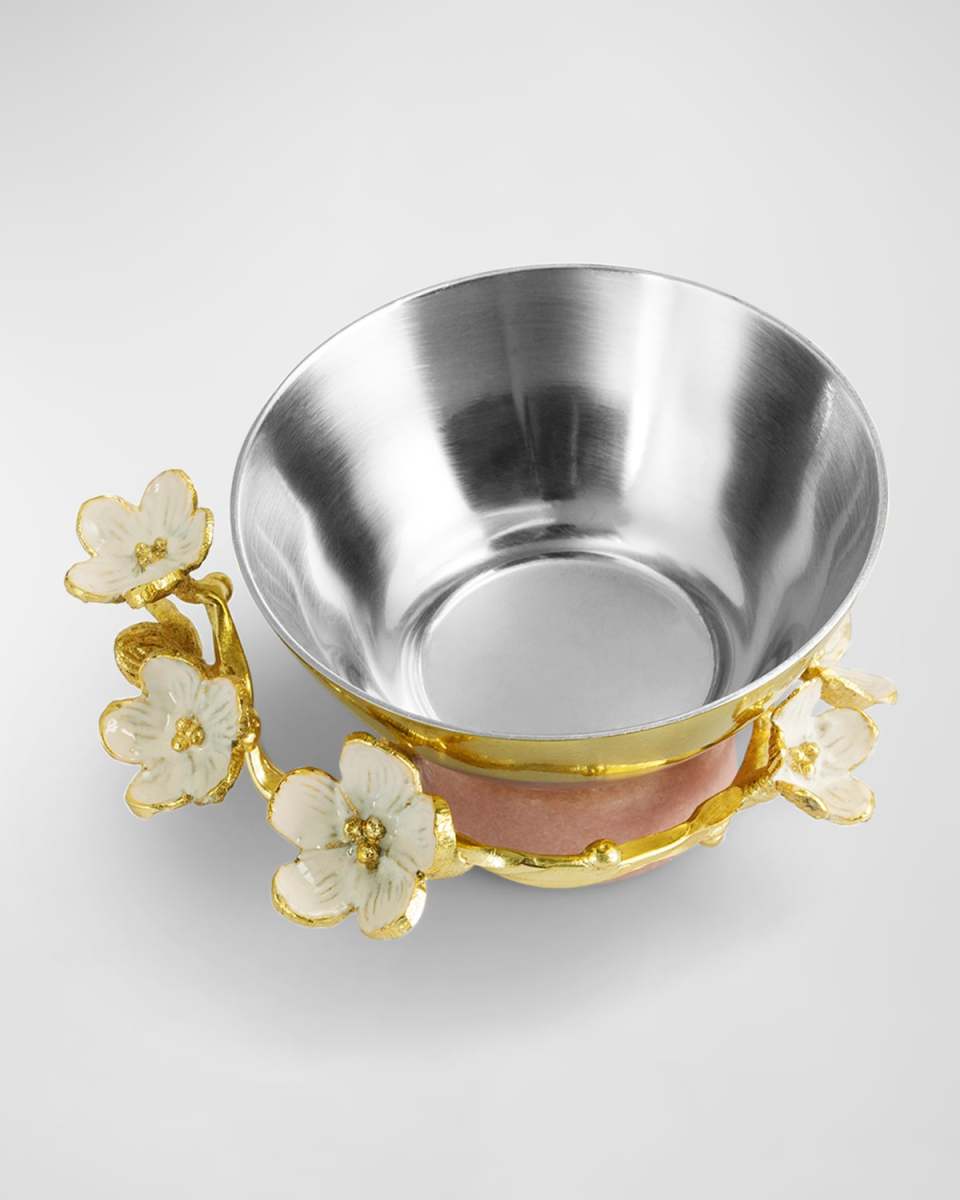 Cherry Blossom Porcelain Dipping Bowl