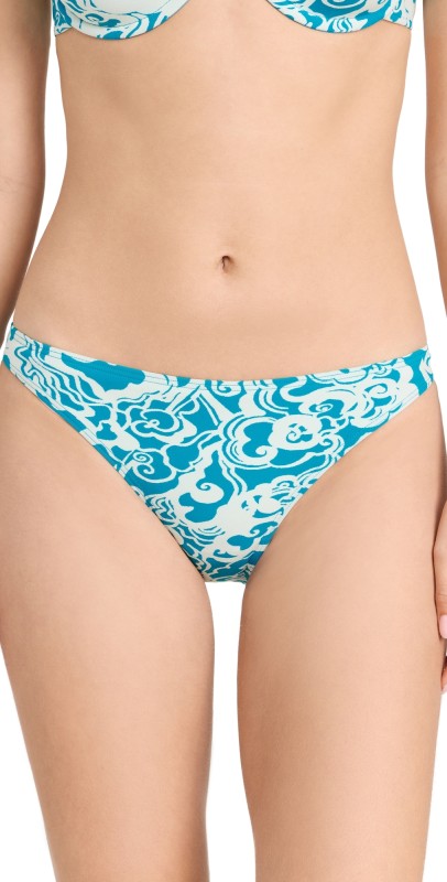 A. L.C. Amber Bikini Bottoms Scone/Blue