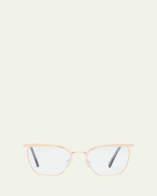 Be a Wolf Metal Cat-Eye Glasses