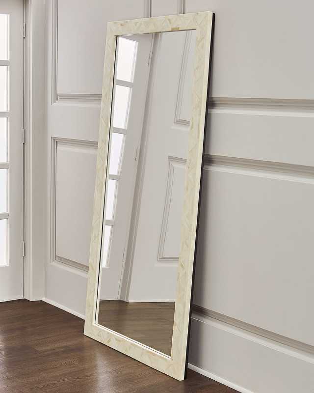 Loredo Bone Inlay Floor Mirror