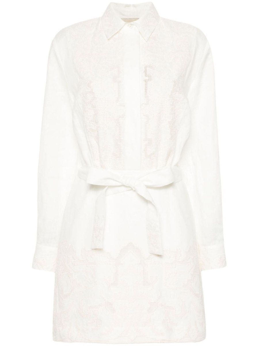 Pegasus belted minidress