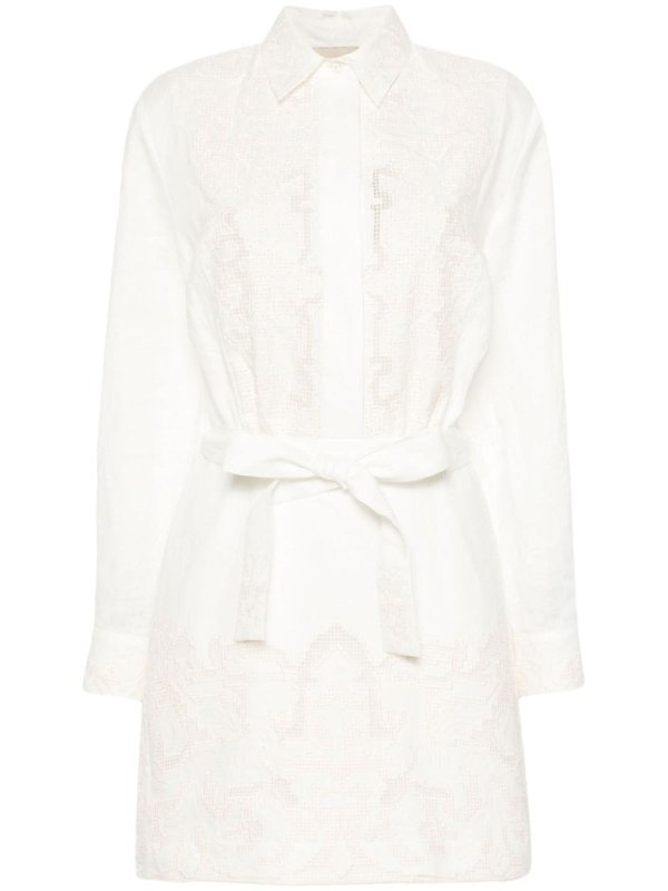 Pegasus belted minidress