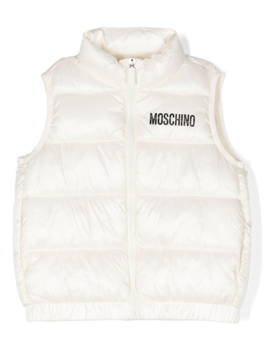 logo-print gilet