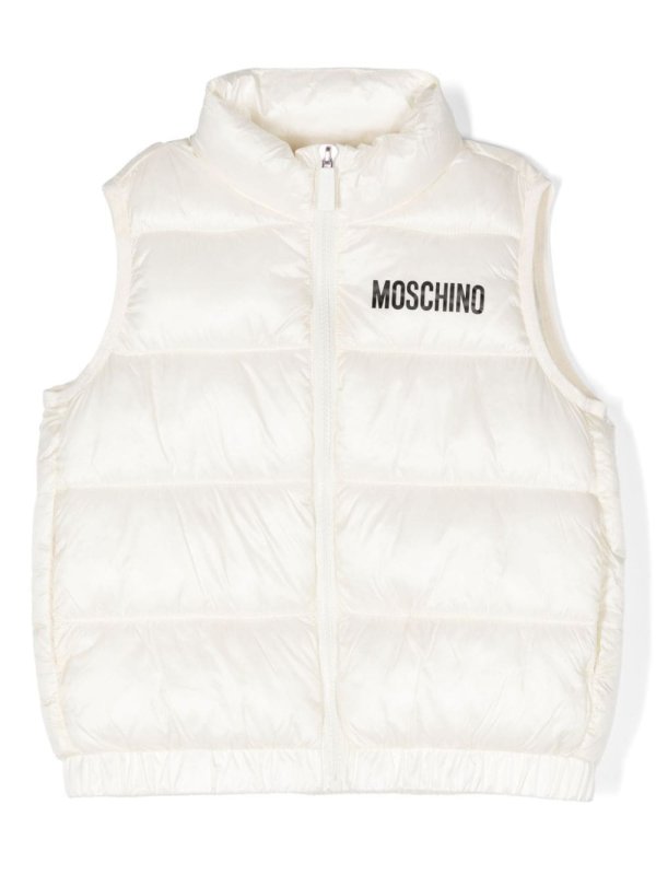 logo-print gilet