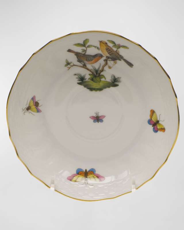 Rothschild Bird Motif 09 Canton Saucer