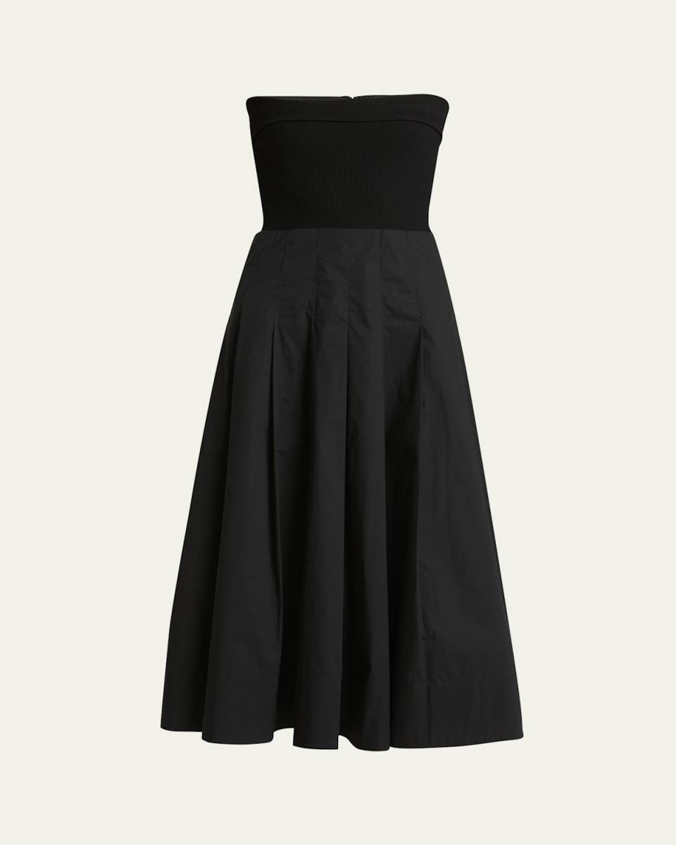 Warren Strapless Midi Dress