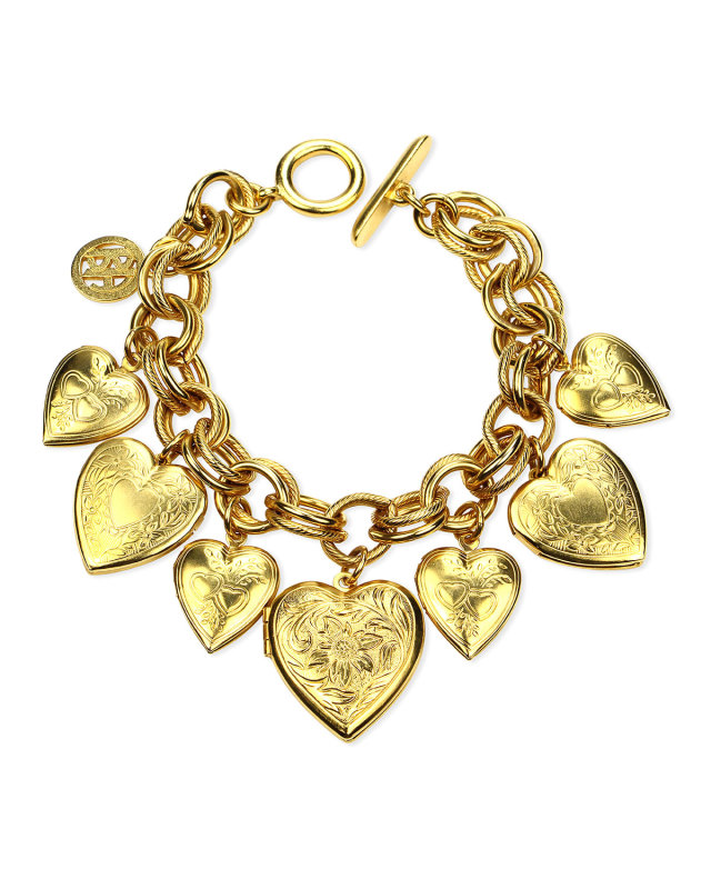 All Heart-Locket Bracelet
