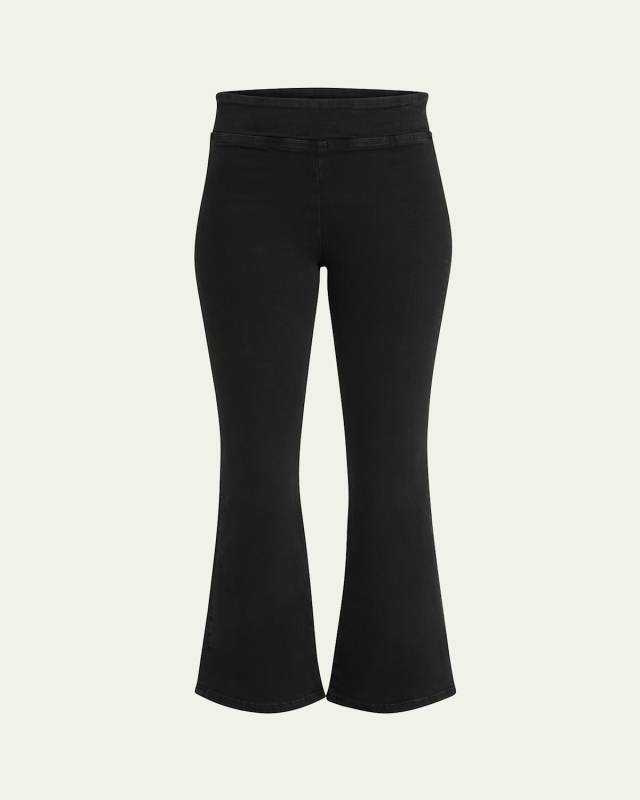 The Jetset Crop Mini Bootcut Jeans