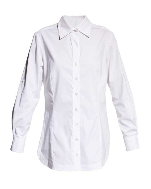 Joey Button-Down Long-Sleeve Roll-Tab Shirt