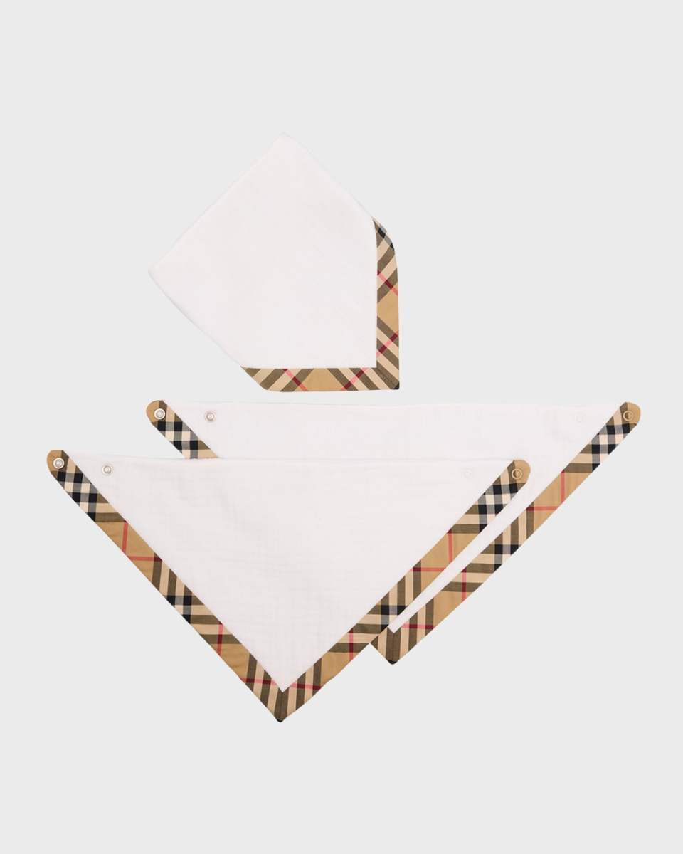 Kid's Snap Bib Three-Piece Set