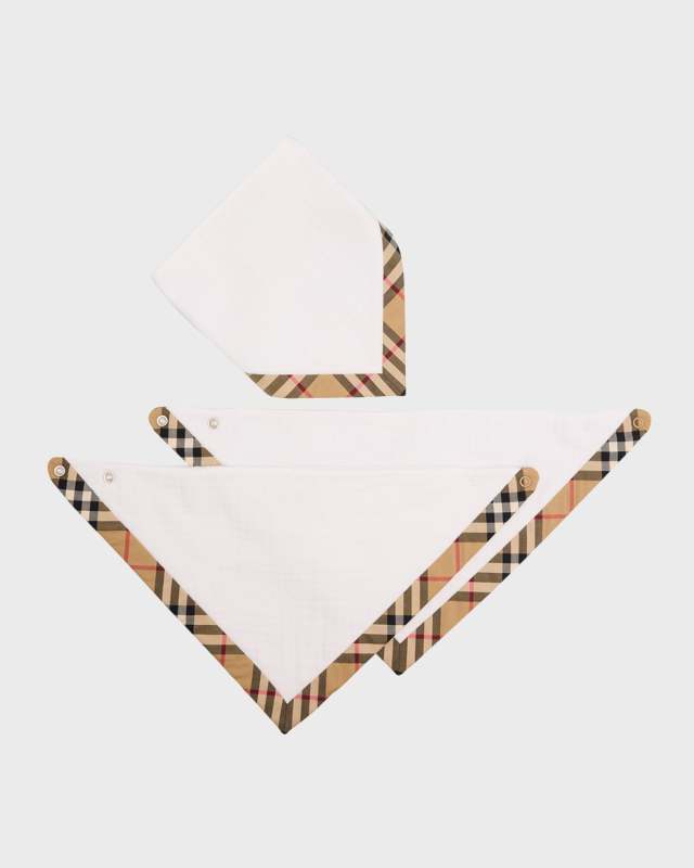 Kid's Snap Bib Three-Piece Set