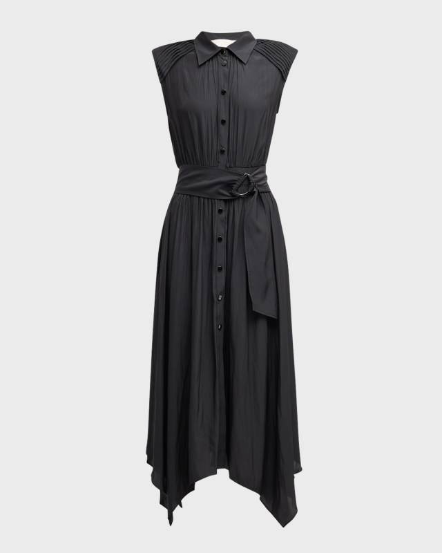 Ivy Belted Midi Dress