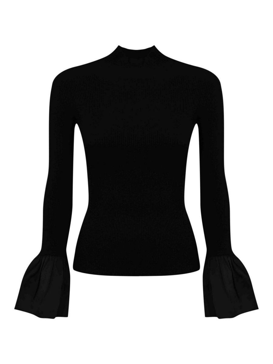 Twinset Pull Col Rond - Noir