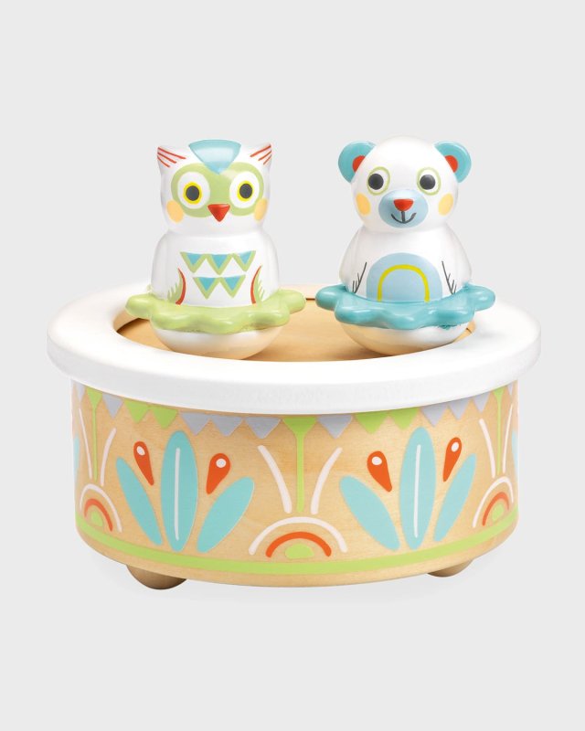 Baby White Music Box