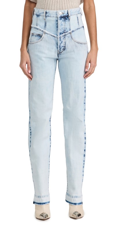 Isabel Marant Noemie Jeans Light Blue