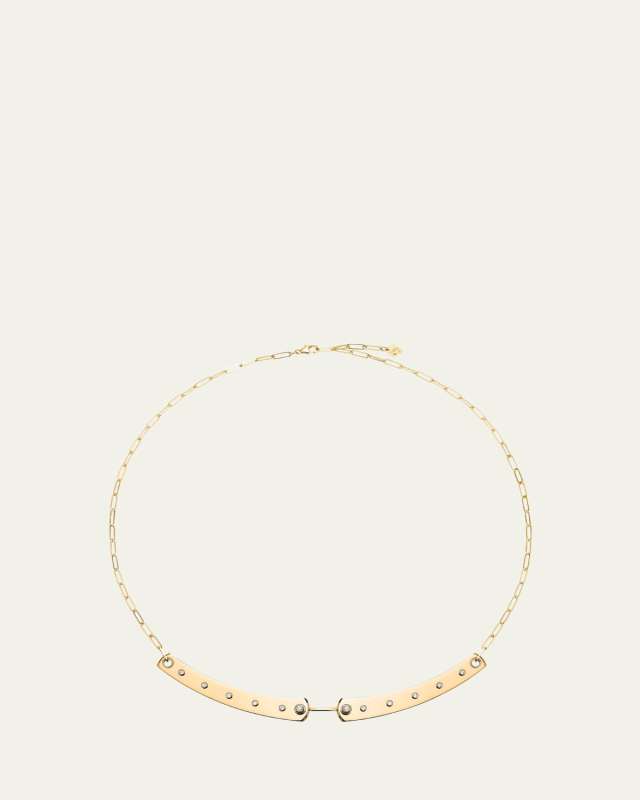 18K Brunch in NY Mood Necklace