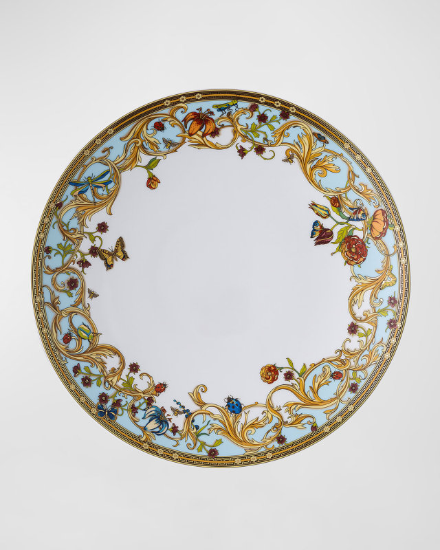 Butterfly Garden Modern Gourmet Plate, 11"