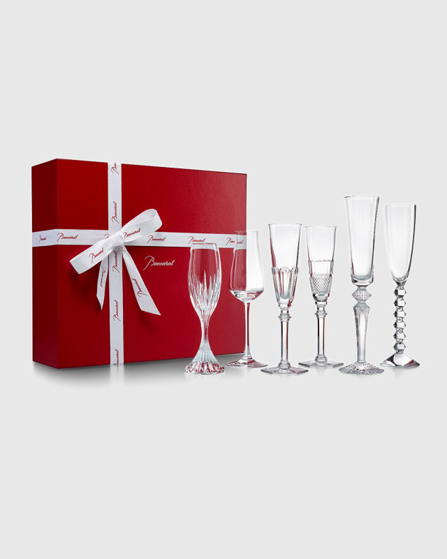 Bubble Champagne Flute Box Set