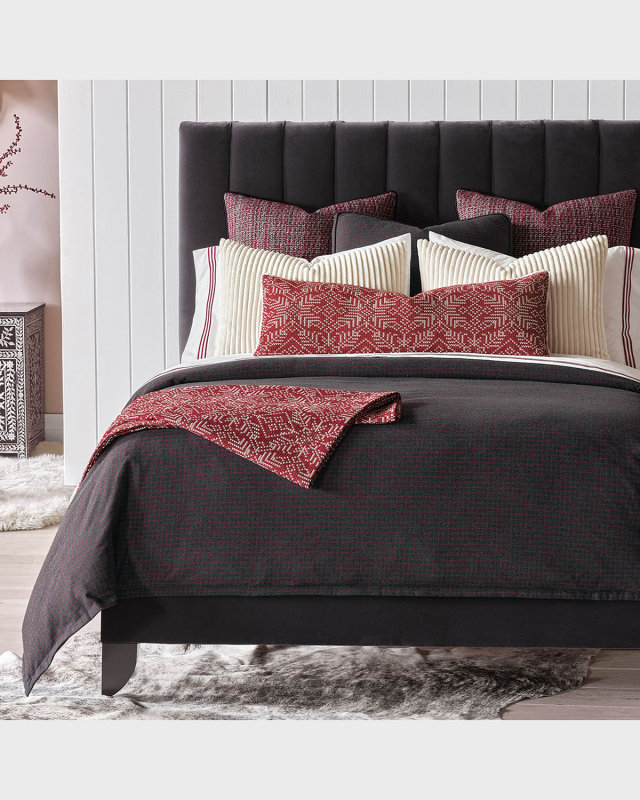 Bishop Flannel Duvet Cover