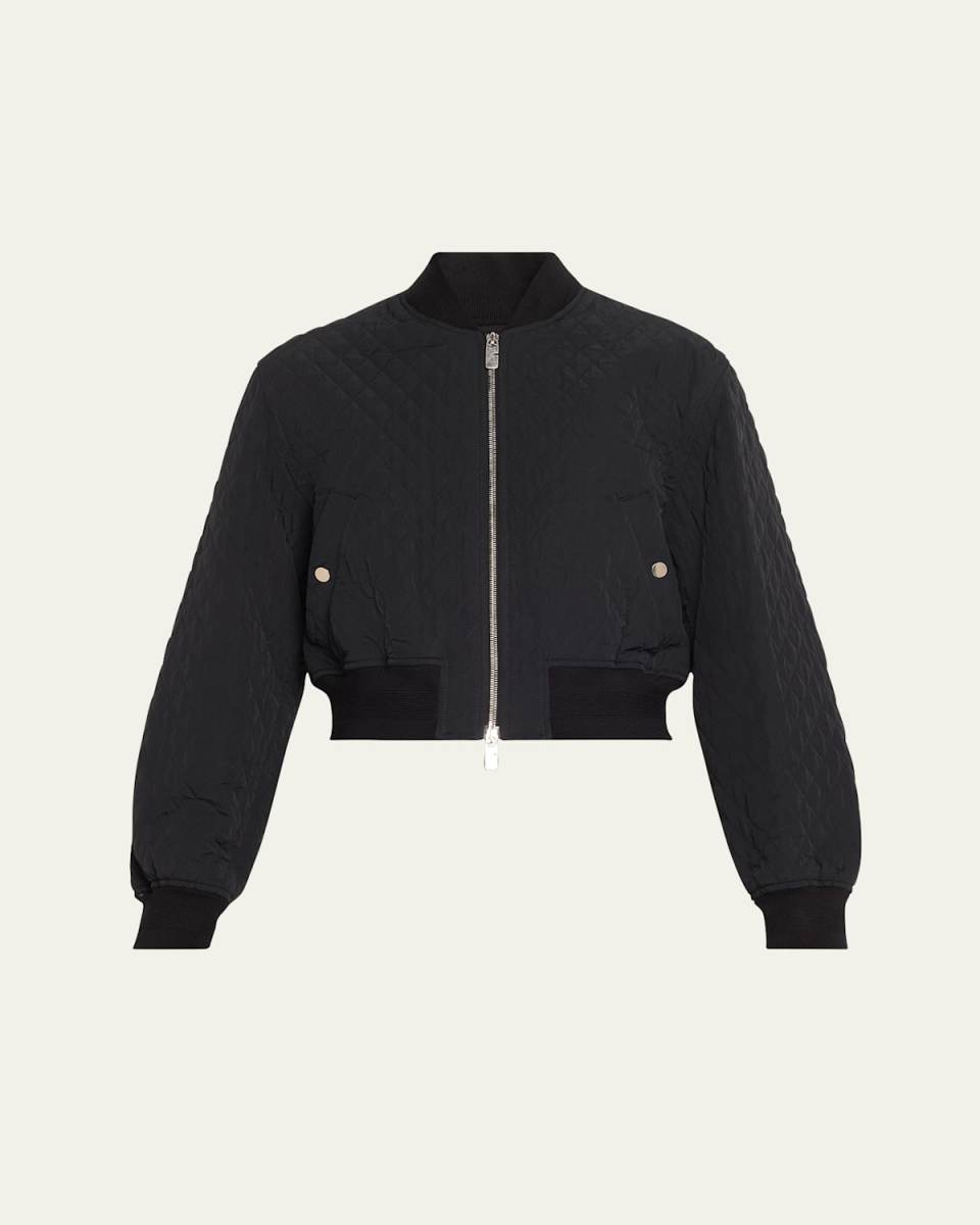 Nylon Bomber Jacket