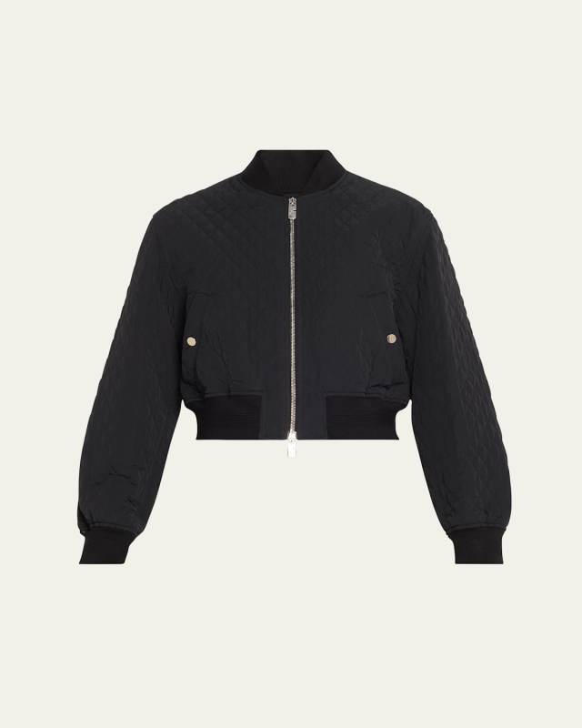 Nylon Bomber Jacket