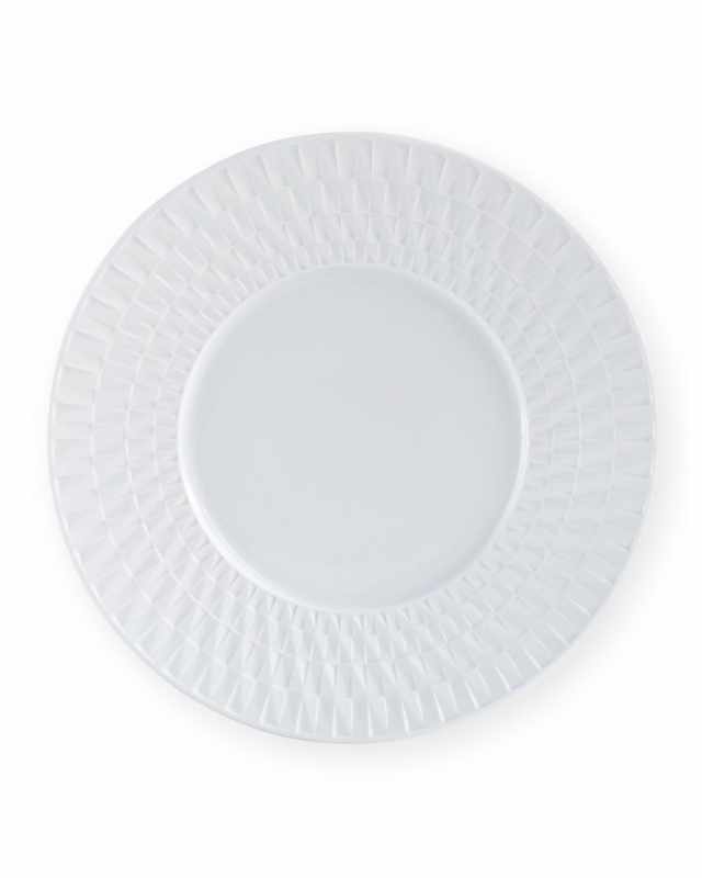 Twist White Bread & Butter Plate, 6.3"