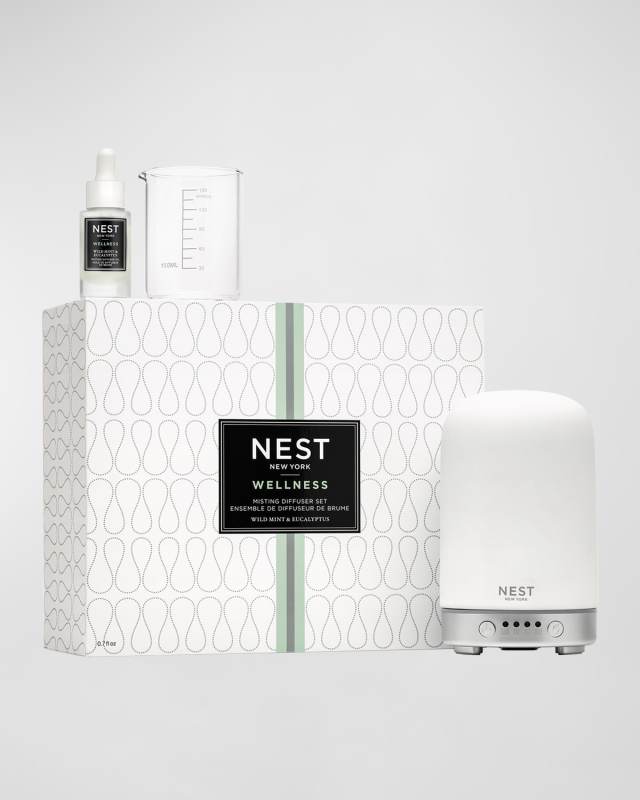 Misting Diffuser Set with Wild Mint & Eucalyptus