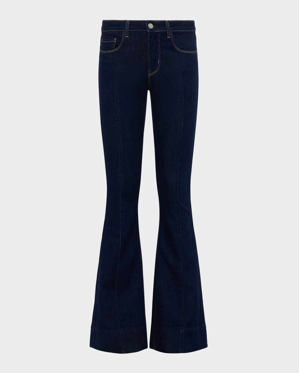 Lenora Seamed Flare Jeans