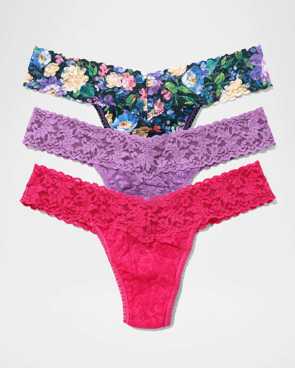 Classic Low Rise 3-Pack Thongs