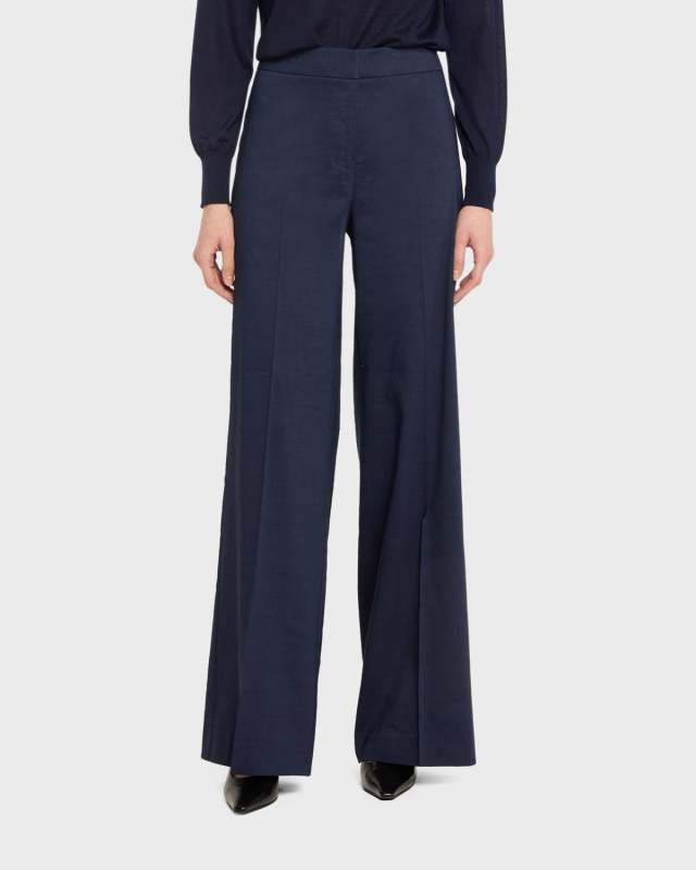 Gissel Mid-Rise Straight-Leg Pants