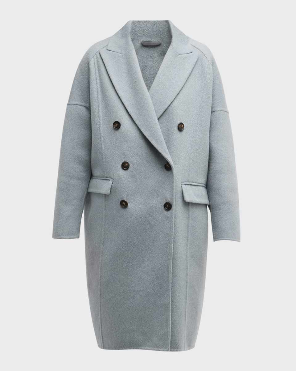 Cashmere Double-Breasted Overcoat