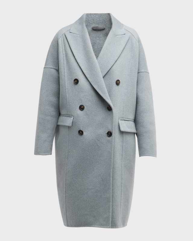 Cashmere Double-Breasted Overcoat