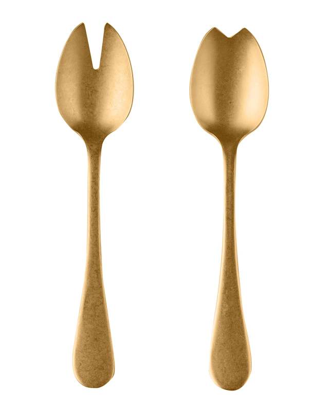 Vintage Oro Salad Servers