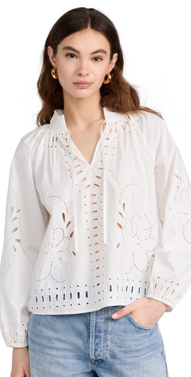 RAILS Lucinda Shirt White