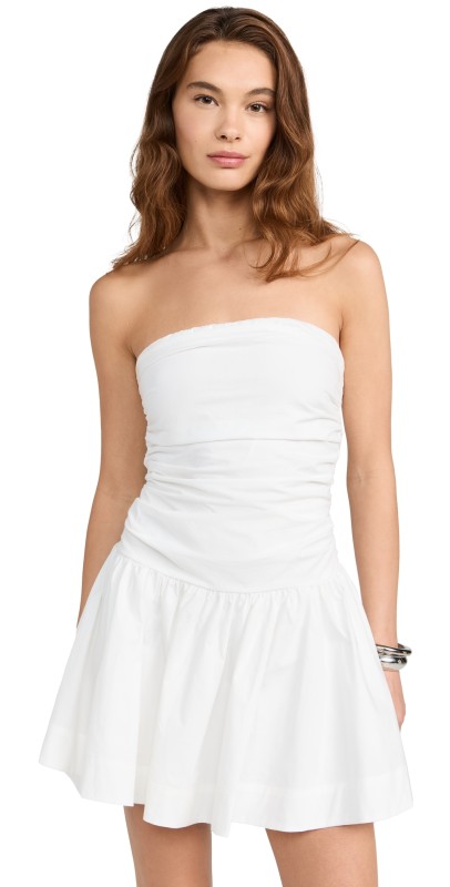 NIA Currant Dress White