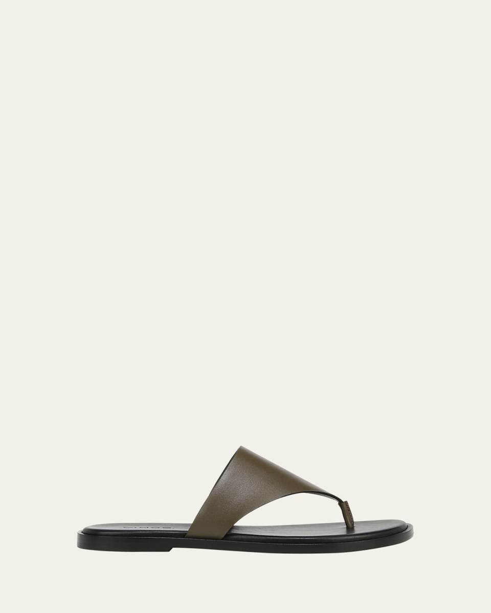 Ellis Leather Slide Sandals