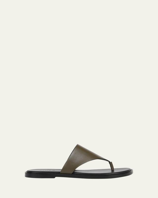 Ellis Leather Slide Sandals