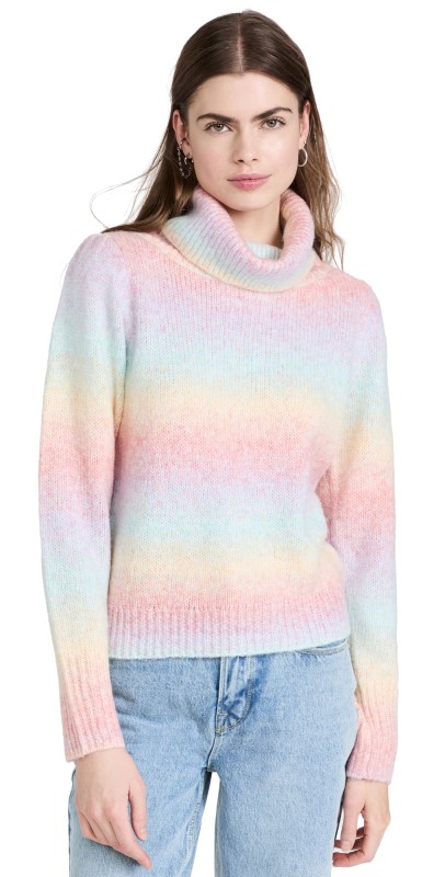 Generation Love Effie Rainbow Sweater Rainbow Space Dye
