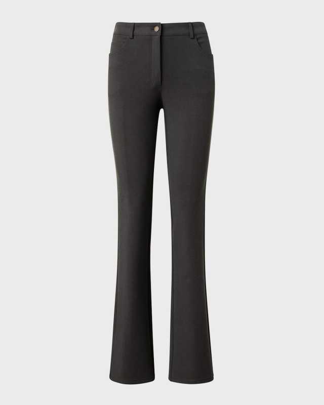 Maris Lyocell Wool High-Rise Bootcut Pants