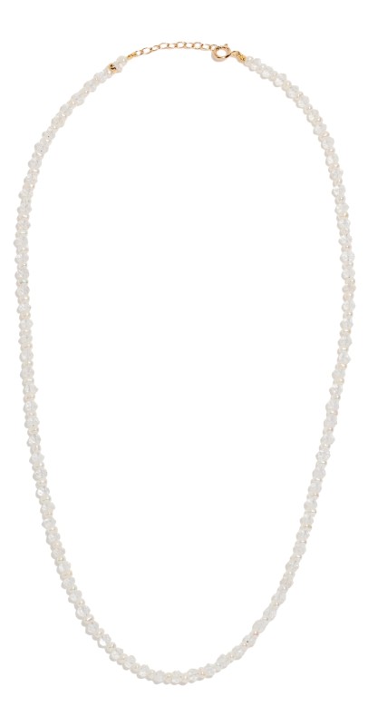 JIA JIA April Crystal Beaded Necklace Crystal