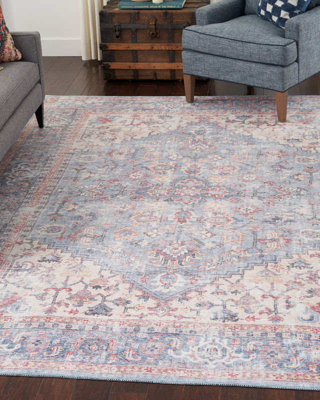 Jacob Washable Rug, 4' x 6'